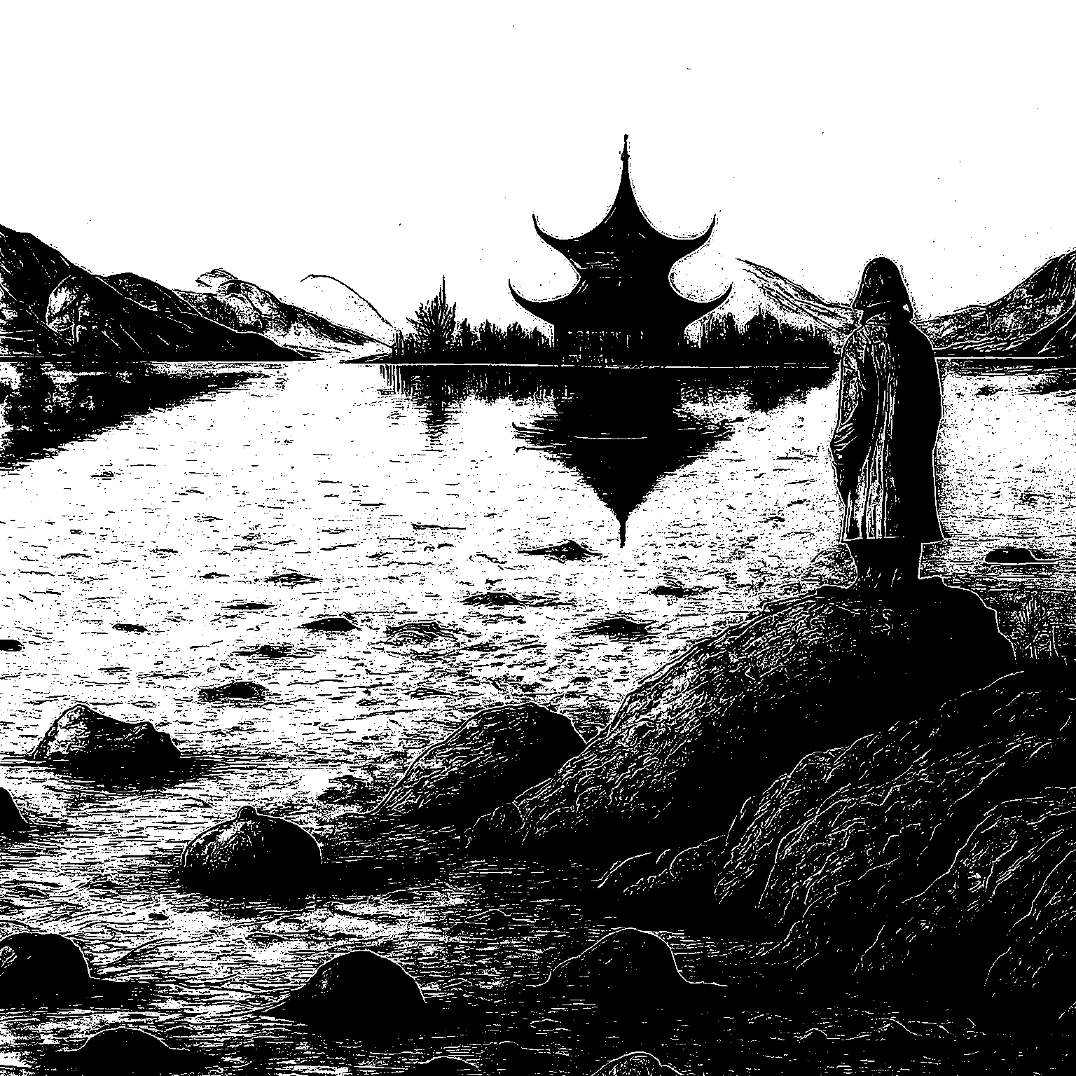 Chinese pagoda • Climate migration intensifies.